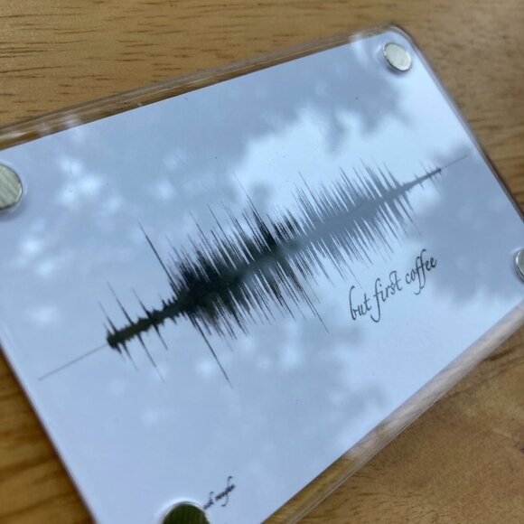 But First Coffee Soundwave Magnet - Picture 4 of 6